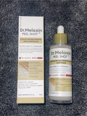 Dr. Melaxin Peel Shot PS Exfoliating White Rice Ampoule